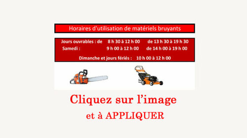 UTILISATION DES MATERIELS